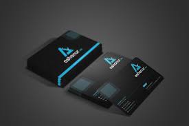 Personalized business cards are what you need to give everyone your contact information. Simple Creative Black Business Card On Behance