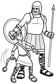 David And Goliath Coloring Page David And Goliath Coloring Pages Free Coloring Pages