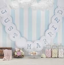 Die schleife kann auch entfernt werden. Hochzeitsshop Girlande Just Married