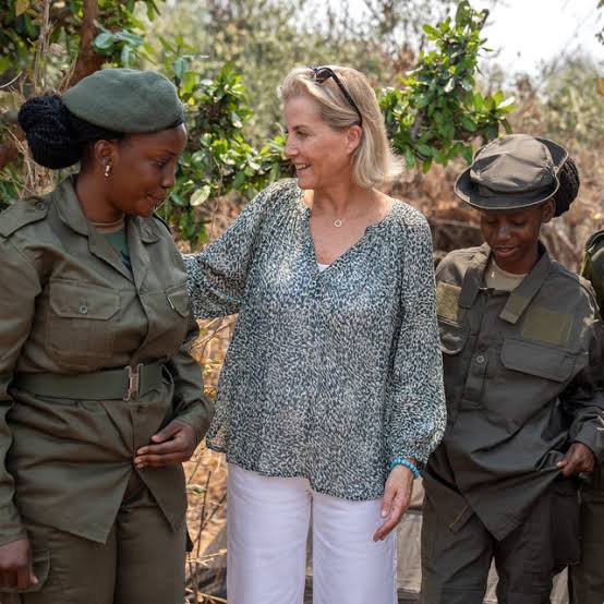 Sophie, Duchess of Edinburgh Visits Wildlife Reserve on Zambia Trip Day 3