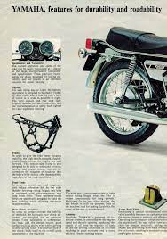 1976 Yamaha Rd250 Motorcycle Sales Brochure 2 Cyl 2 Stroke 76 Rd 250 Motorcycle Yamaha Yamaha Bikes