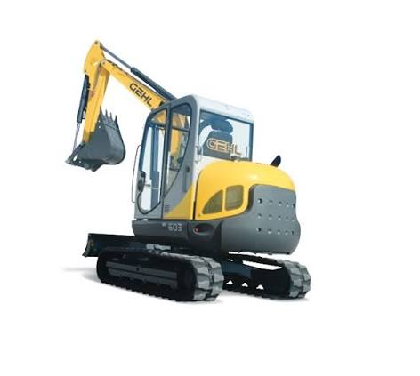 Gehl 603 Mini Excavator