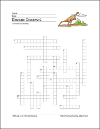 Word search puzzles can be. Learn About Dinosaur With This Free Printable Set Dinosaur Printables Crossword Dinosaur Worksheets