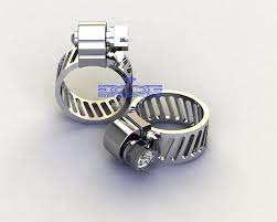 Hose Clamp Ring Rings Hose Clamps Silver