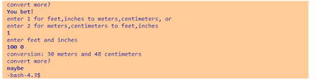 It is simple to convert meters (m) to centimeters (cm). In C Write A Program That Asks The User If He Or Chegg Com