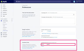 Find your facebook pixel id. How To Install The Facebook Pixel On Shopify Karyn With A Y Facebook Marketing For Ecommerce