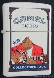 Well you're in luck, because here they come. Zippo Joe Camel