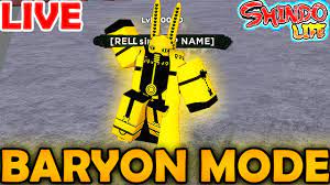 1 toad sage 2 dragon snake sage 3 slug sage 4 trivia 4.1 sage mode is a multitude of three modes in shinobi life unlocked when the user has 1500 technique points. Baryon Mode Countdown For This New Huge Update In Shindo Life Roblox Live Youtube