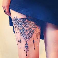 Dantel Dovmeleri Mandala Garter Lace Tattoos Dantel Dovmesi But Dovmeleri Guzel Dovmeler