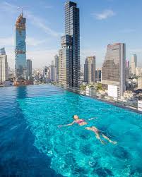 Sizzle Up Your Bangkok Trip Time To Enjoy These 11 Hotels With Infinity Pools And Bathtubs With Mind Hotels With Infinity Pools Bangkok Vacation Infinity Pool