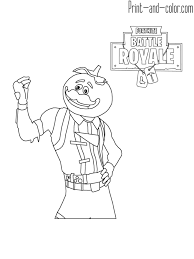 Fortnite Battle Royale Coloring Page Tomatohead Coloring Books Holiday Coloring Book Printable Coloring Pages