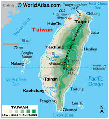 Detailed map of taiwan and neighboring regions. Taiwan Maps Facts World Atlas