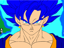 Vegito kamehameha pose shooting colored with ball by aashananimeart on deviantart. Ssb Vegito Coloring Page Printable Ssb Vegito