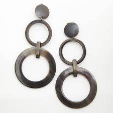 Boucles D Oreille Clips Pendantes La Tribu Rigaux Valois Vintage Paris