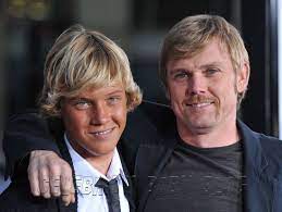 Richard bartlett ricky schroder, jr. Ricky Schroder With Son Luke Celebrity Families Ricky Schroder Celebrity Kids