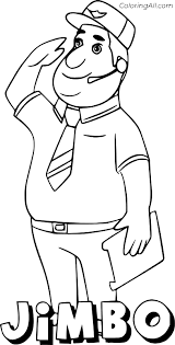 More 100 coloring pages from cartoon coloring pages category. Jimbo From Super Wings Coloring Page Coloringall