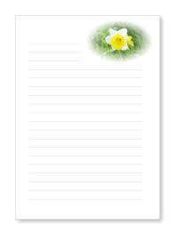 Das öffnen der pdf datei kann einige sekunden. Blumenbriefpapier Zum Ausdrucken Mit Bluten