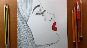 Come disegnare un unicorno kawaii. Disegni Di Ragazze Facili Come Disegnare Un Immagine Di Donna Triste Drawing Tutorial