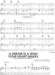 A Dream Is A Wish Your Heart Makes Chords And Lyrics A Dream Is A Wish Your Heart Makes Music Sheet Sheet Music Disney Sheet Music Your Heart