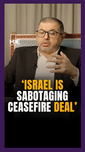 Israel's suspension of goods is ‘a war crime’ and ‘an attempt to sabotage  ceasefire deal’ says Hamas