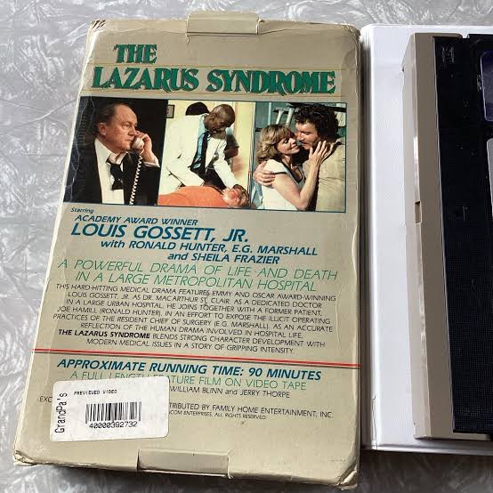The Lazarus Syndrome (VHS 1979) Big Box Complete! - Etsy
