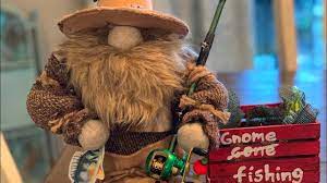 Diy Fishing Gnome Captain Spiffy Easy Crafting Fun Youtube Fishing Gnome Gnomes Diy Fishing Diy