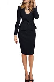 Black And Pink Suit Women Womens Slimming Long Sleeve 3 Pieces Skirt Suit Black Pink Queen Womens Skirt Suits Black Women Skirt Blazer Jackets For Women