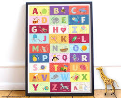 Popular alphabet printables for abc kids. Printable Alphabet Poster Tea Time Monkeys