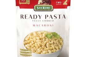 Product title davinci pasta short cuts, elbow macaroni, 16 oz bags. Ready Pasta Macaroni San Remo