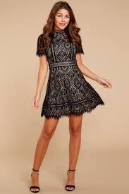 Bb Dakota Black Lace Dress Gorgeous Black Dress Lace Dress 115 Red Dress Boutique Kemeja