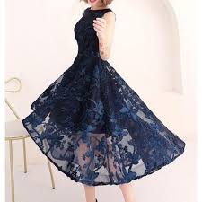 送料込 ドレス 刺繍 レース シースルー フリル ワンピ ス結婚式 ドレス ブライドメイドドレス 刺繍 ドレス