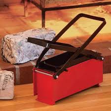 It comes in 3 parts. Home Personal Use Newspaper Briquet Maker Small Wood Stove Brick Brick Fireplace