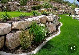 epingle par jean mehrkens sur retaining wall roche amenagement paysager amenagement jardin jardin en pente