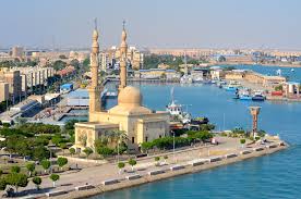 Port said (hafen) eastern entrance endpunkt : Meine Spannende Fahrt Durch Den Suezkanal Mit Aidaprima