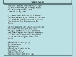 For most radios, the radio id will be displayed by tuning to ch. Vergleich Von Liedern Heidenroslein Queen Radio Gaga Vorspiel Ppt Herunterladen