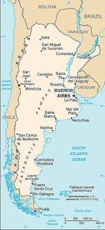 Hundreds of argentineans crossed into uruguay amid. Argentina Map Argentina Map Argentina Facts Argentina