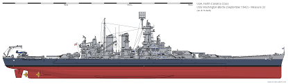 USS Washington BB-56 (September 1942) - Measure 22 by ColosseumSB on  DeviantArt | Navy coast guard, Us battleships, Model ships