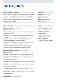 Want to land a job as a fashion merchandiser? Visual Merchandiser Cv Examples Tips Templates Myperfectcv