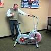 One of the first things to wear out on an airdyne is often the hand grips. 1