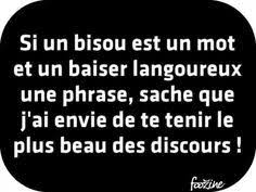 Si Un Bisou Est Un Mot Citations Coquines Citation Mots