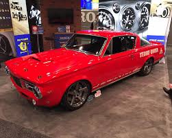 Image result for Medium Red 1965 Barracuda
