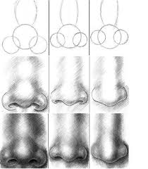 Here is a step by step guide to drawing a dog's nose. Mime Face Painting Nose Drawing Realistic Drawings Drawings