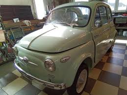 Image result for Green 1959 Fiat