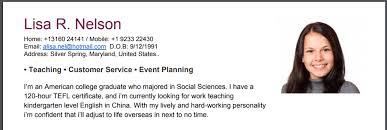 Taught english, geography, math, science, spelling and reading to diverse students. Esl Resumes Template Let S Tefl