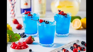 Recipe for blue lagoon mocktail drink: Blue Lagoon Curacao Cocktail Recipe Youtube