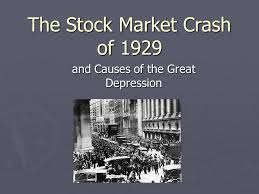 The crash, which took place less than a year after hoover was inaugurated, was the most extreme sign of the economy's weakness. The Stock Market Crash Of Ppt Video Online Download