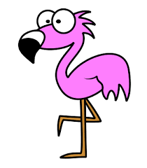 She became famous for her pale pink color. How To Draw A Cartoon Flamingo With A Cool Posture