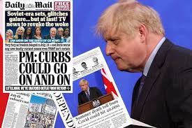 The headline on the front of the daily mirror is a direct message to boris johnson: Shdfv56yb9kfbm