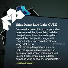 Uek Kebanyakan Suami Itu To The Point Dan Terkesan Cuek Bagi Para Istri Padahal Bisa Jadi Suami Saat Suami Kutipan Terbaik Instagram