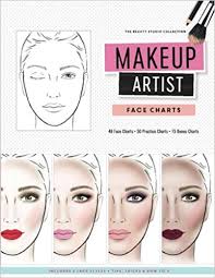 Amazon Com Makeup Artist Face Charts The Beauty Studio